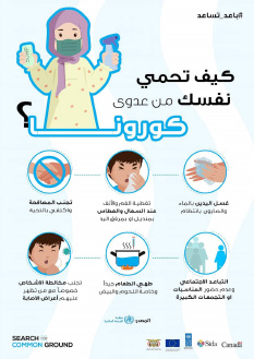 Covid awareness poster