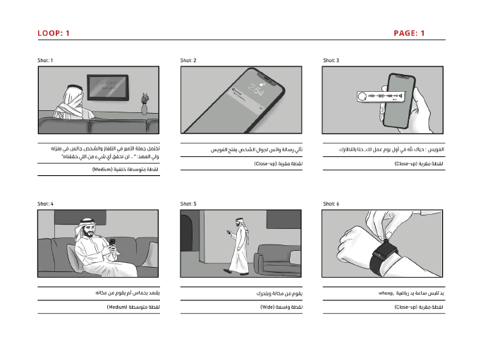 Storyboard sheet