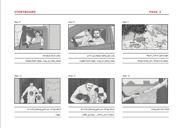 Storyboard sheet